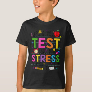 Dag Rock De Test Leraar Grappige Testdag Studen T-shirt
