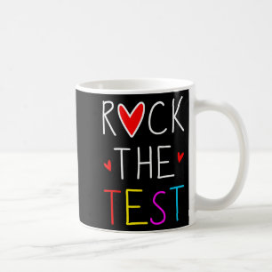 Dag Rock De Test Leraar Testen Dag Grappige Leraar Koffiemok