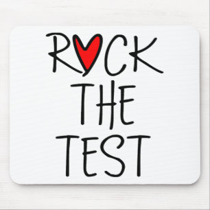 Dag Rock De Test Leraar Testen Dag Grappige Leraar Muismat