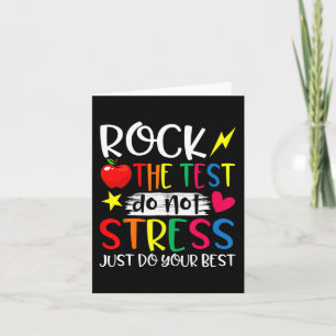 Dag Rock Test Leraar Test Dag Leraar Kaart