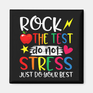 Dag Rock Test Leraar Test Dag Leraar Magneet