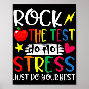 Dag Rock Test Leraar Test Dag Leraar Poster