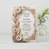 Dag Satijn Stof Fluweel Kant Linnen Papier Bruilof Kaart (Staand voorkant)