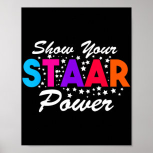 Dag Show Uw Staar Power Student Docent Poster
