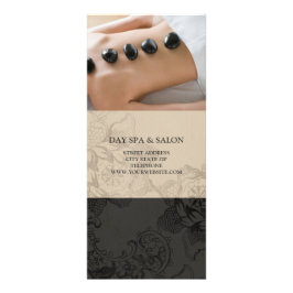 Dag Spa Massage Therapy Price List {Beige} Reclamekaart