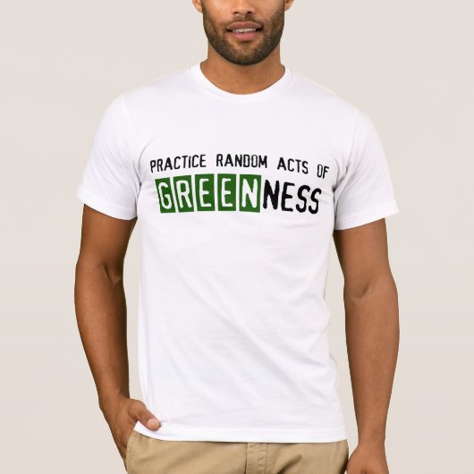 Dag t-shirts op Aarde (Voorkant)
