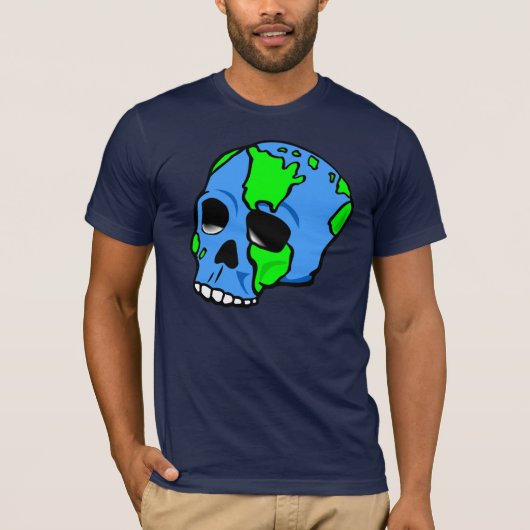 Dag T-shirts op aarde (Voorkant)