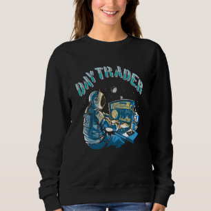 Dag Trader Astronaut in ruimte Trui