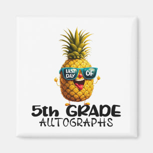 Dag van 5e klas handtekening Afstuderen jongens me Magneet