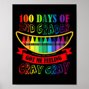 Dag van de 2e klas gaf me een gevoel van cray lera poster