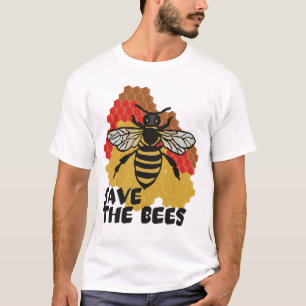 Dag van de Aarde, bespaar de bijen T-shirt