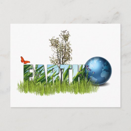 Dag van de Aarde Briefkaart (Voorkant)