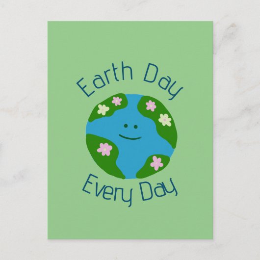 Dag van de Aarde Briefkaart (Voorkant)