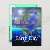 Dag van de Aarde Briefkaart (Voorkant / Achterkant)