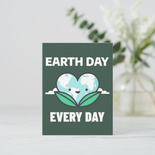 Dag van de Aarde Briefkaart (Staand voorkant)