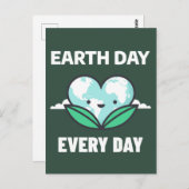 Dag van de Aarde Briefkaart (Voorkant / Achterkant)