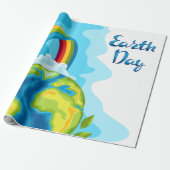 Dag van de Aarde Cadeaupapier (Uitgerold)