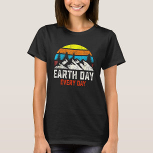Dag van de Aarde Elke dag 51e Jubileum Planet Teac T-shirt