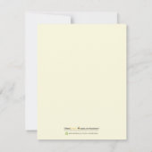 "Dag van de Aarde. Elke dag." Enkele Notitiekaartj Notitiekaartje (Achterkant)