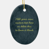 Dag van de Aarde Elke dag Persoonlijk Keramisch Ornament (Achterkant)