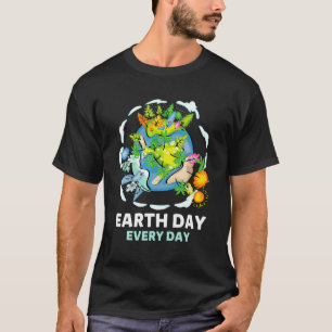 Dag van de Aarde Elke Dag Save Planet Earth April T-shirt