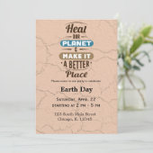 Dag van de Aarde Kaart (Staand voorkant)