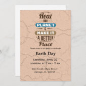 Dag van de Aarde Kaart (Voorkant / Achterkant)