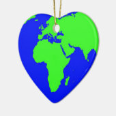 Dag van de Aarde Keramisch Ornament (Links)
