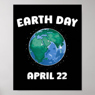 Dag van de Aarde Milieubescherming Planeet Wereld Poster