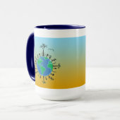 Dag van de Aarde Mok (Voorkant links)