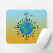 Dag van de Aarde Muismat (Met muis)