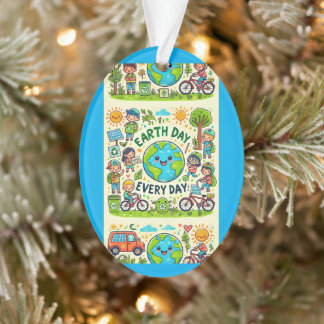 Dag van de Aarde Ornament