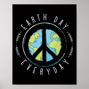 Dag van de Aarde Overdag Dag Dag van de Aarde Poster