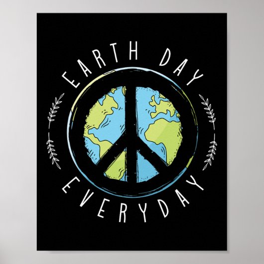 Dag van de Aarde Overdag Dag Dag van de Aarde Poster (Voorkant)