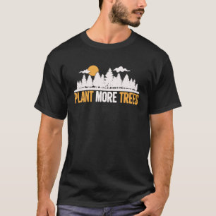 Dag van de Aarde Plant meer bomen Boom T-shirt
