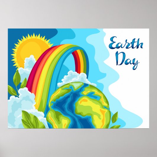 Dag van de Aarde Poster (Voorkant)