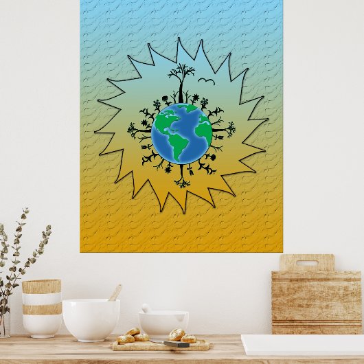 Dag van de Aarde Poster (Keuken)