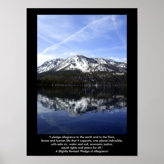 Dag van de Aarde Poster (Voorkant)