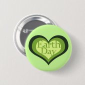 Dag van de Aarde Ronde Button 5,7 Cm (Voorkant /achterkant)
