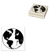 Dag van de Aarde Rubberstempel (Gestempeld)