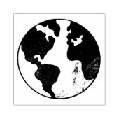Dag van de Aarde Rubberstempel (Afrduk)