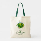 Dag van de Aarde Tote Bag (Achterkant)