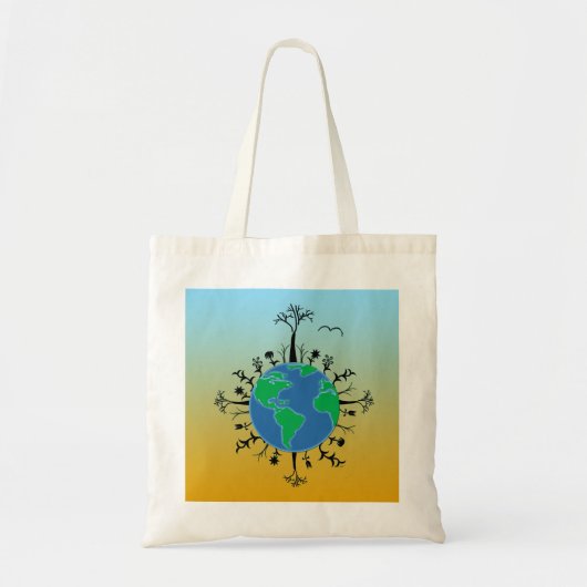 Dag van de Aarde Tote Bag (Voorkant)
