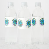 Dag van de Aarde Waterfles Etiket (Flessen)