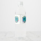 Dag van de Aarde Waterfles Etiket (Achterkant)