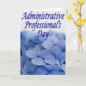 Dag van de Administratieve Beroepsorganisatie 4 Kaart (Gele Bloem)