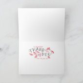 Dag van de Administratieve Professionele Dank u Ca Bedankkaart (Binnen)