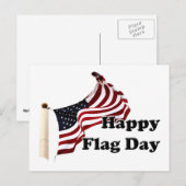 Dag van de Amerikaanse vlag Briefkaart (Voorkant / Achterkant)