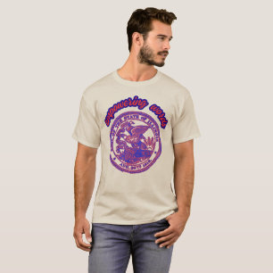 Dag van de Arbeid Patriottische 4th of July Vereni T-shirt