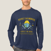 Dag van de Arbeid Respect De arbeiders respecteren Tri-Blend Shirt (Voorkant volledig)